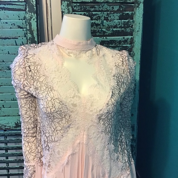 NWT Free People New Tell Tale Lace Minidress - Picture 3 of 8